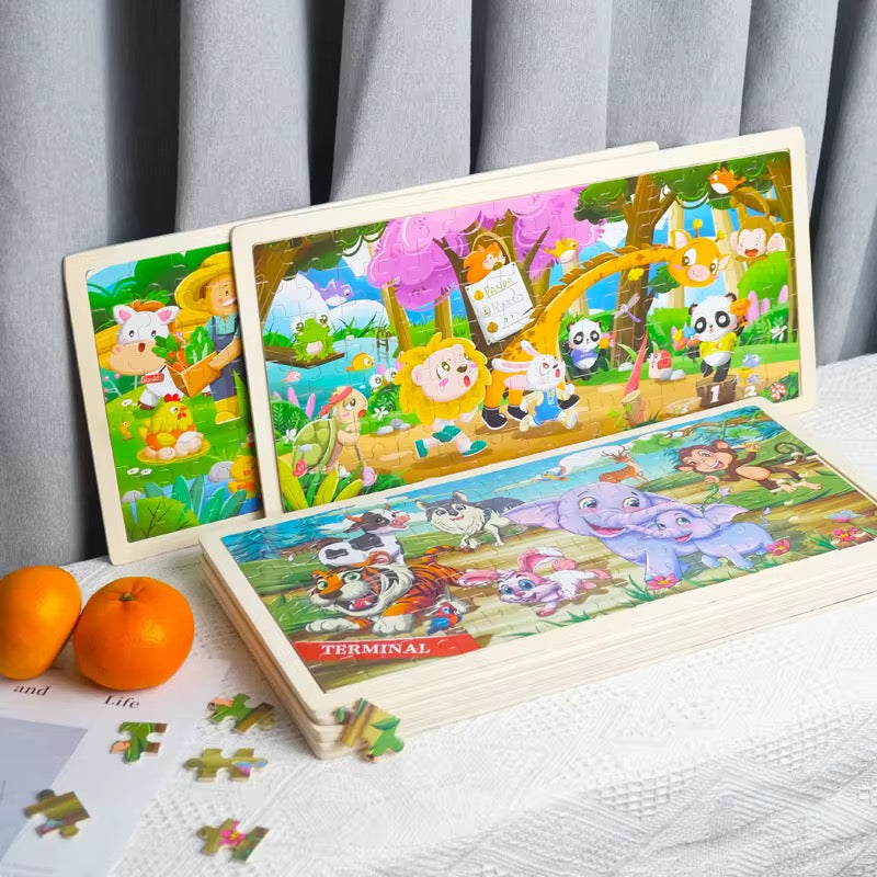 98pc Wooden Puzzle