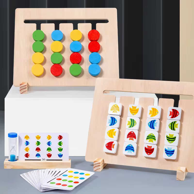 Colour & Fish Slide Matching Game