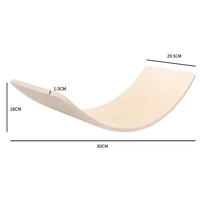 Wooden Balance Wobble Board Large