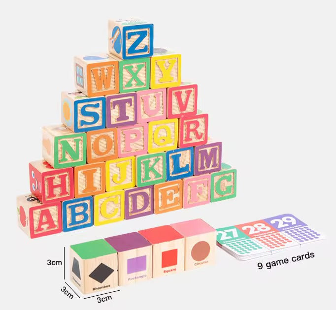 Alphabet Block Matching Game