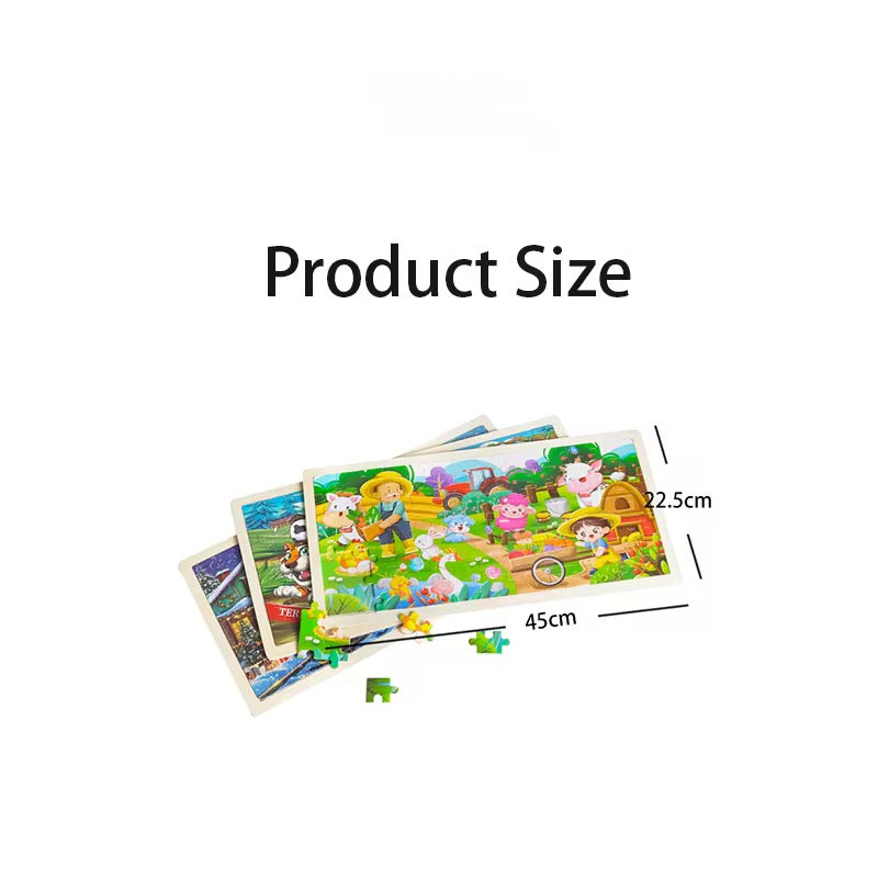 98pc Wooden Puzzle