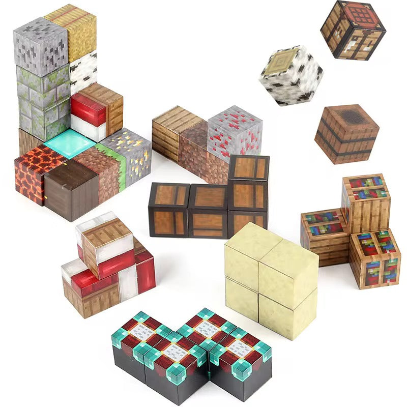 Pixel Magnetic Blocks