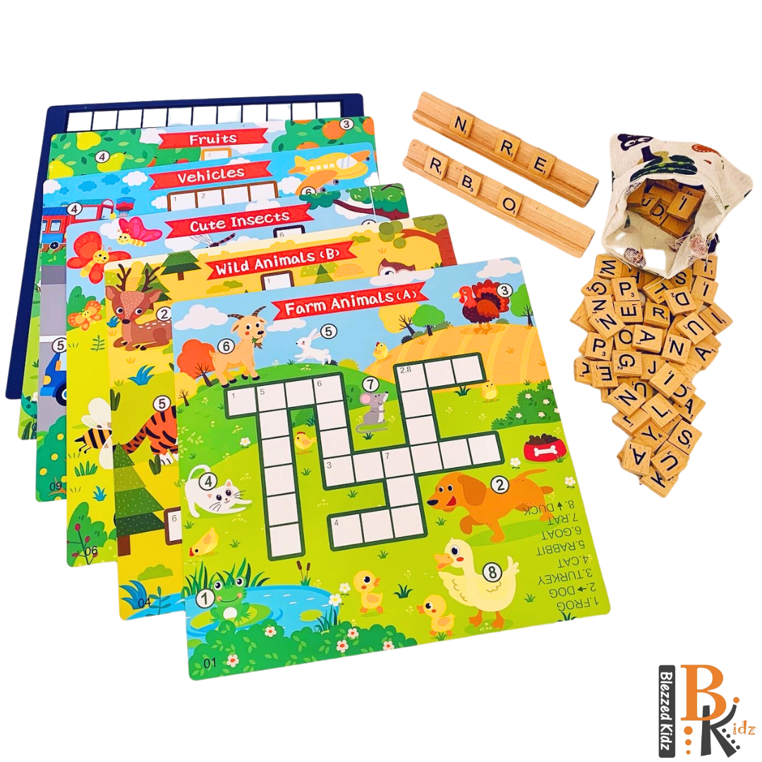 Children’s crossword game