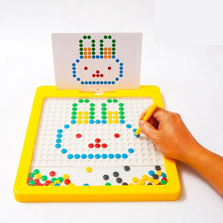 Magnetic bead drawing board