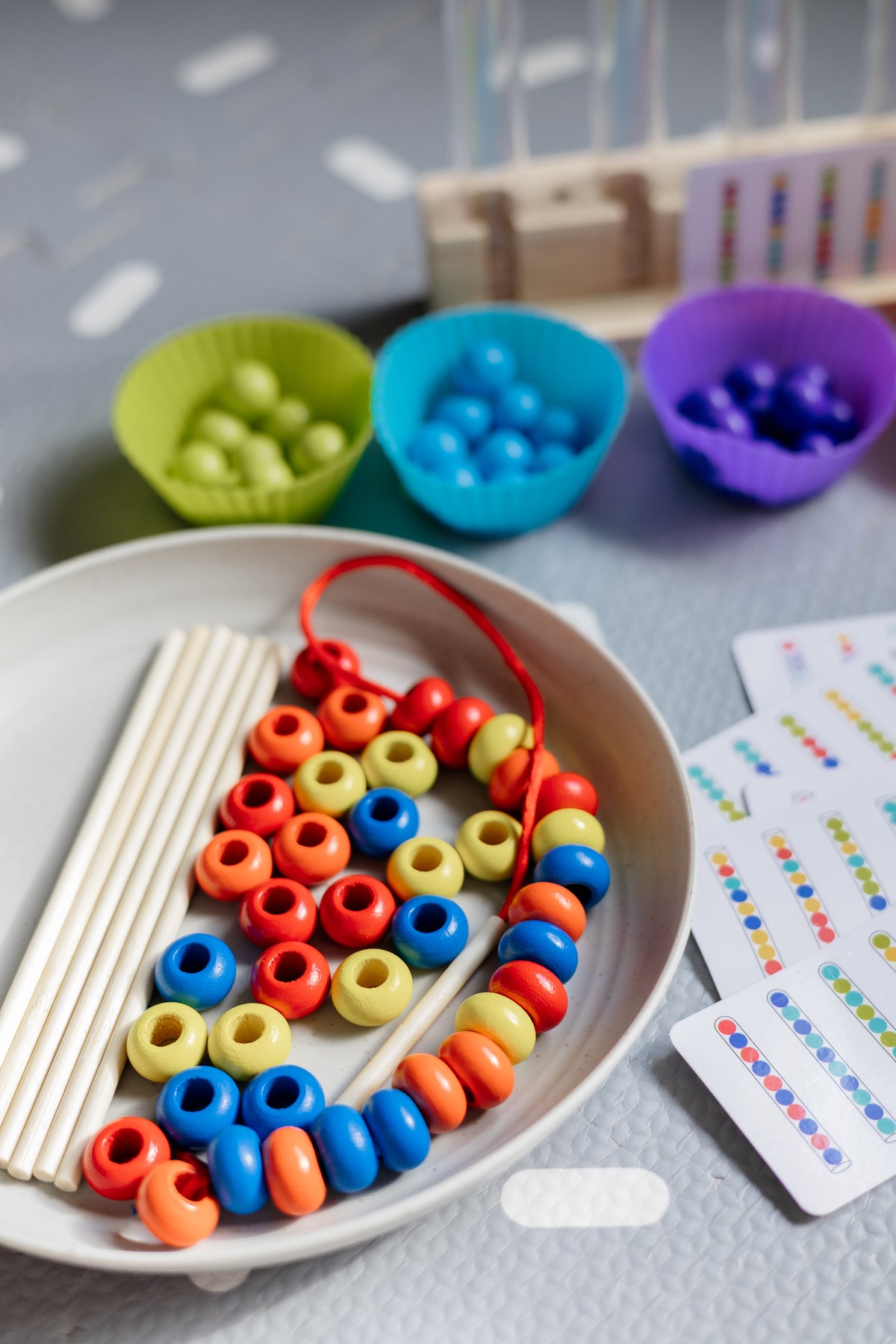 Number & Bead Counting Game