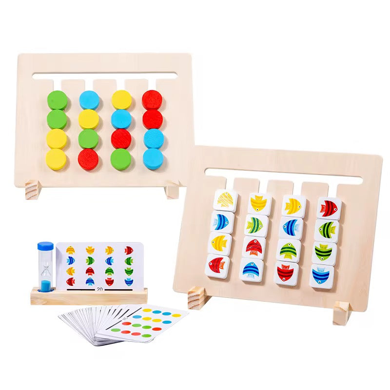 Colour & Fish Slide Matching Game