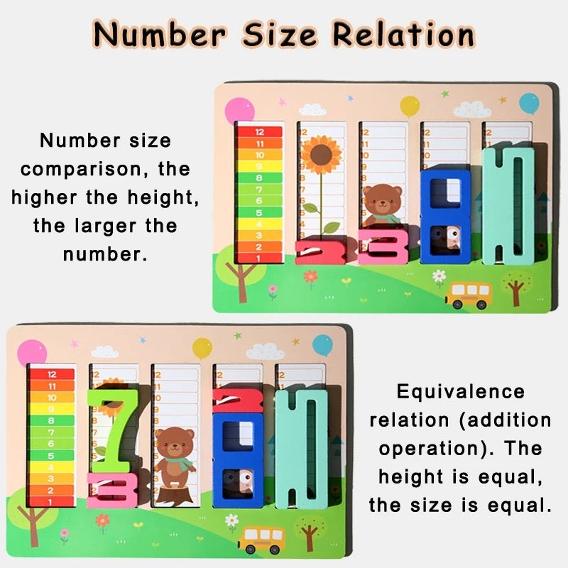 3D Number blocks