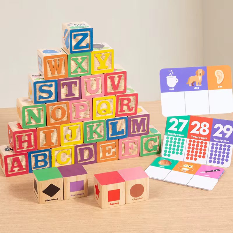 Alphabet Block Matching Game
