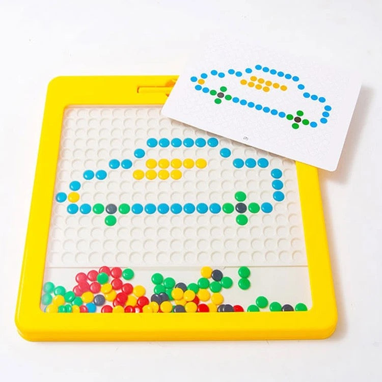 Magnetic bead drawing board