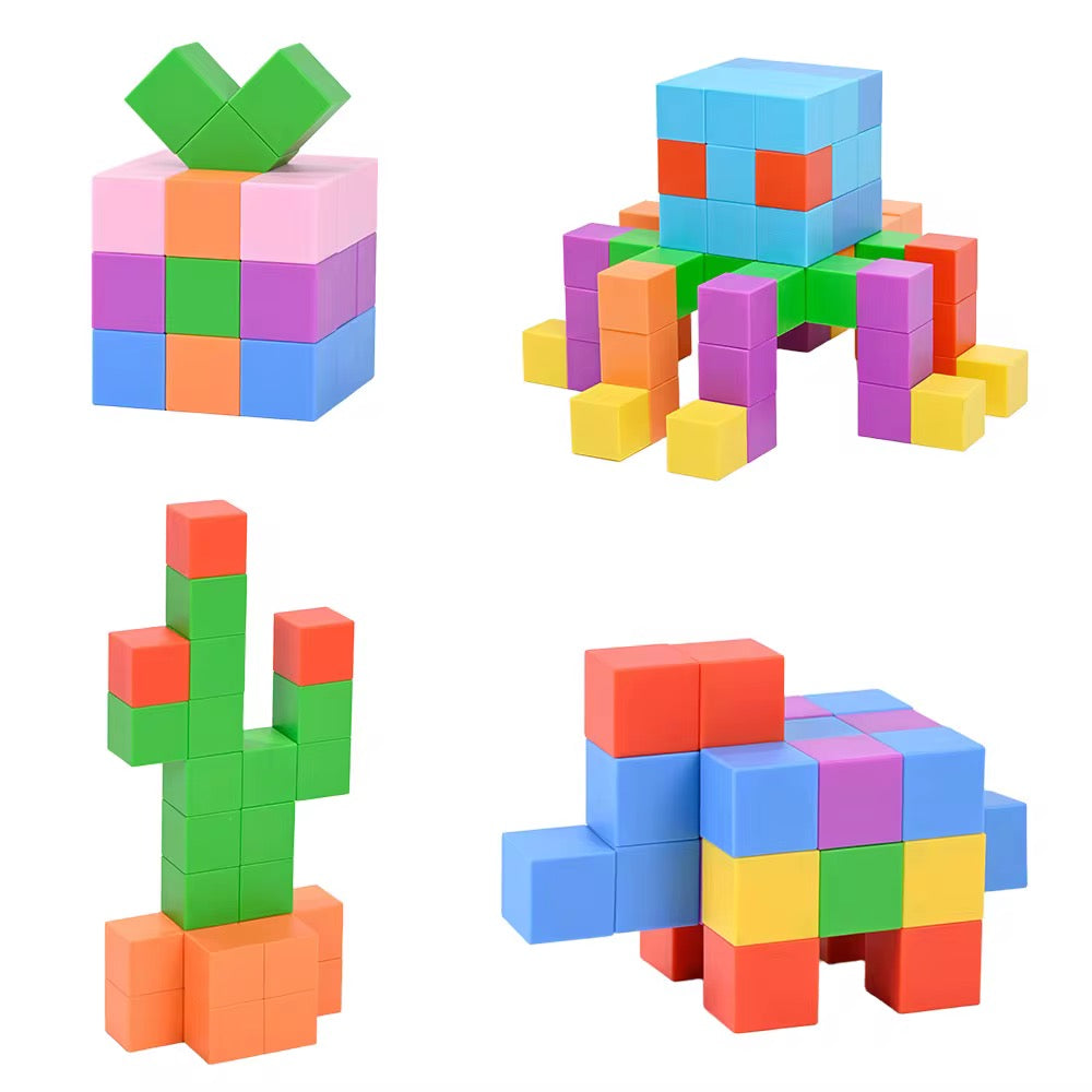 Magnetic blocks colour