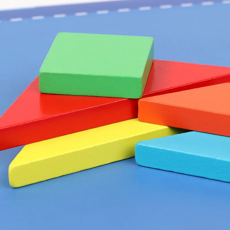 Magnetic Tangram Puzzle Book