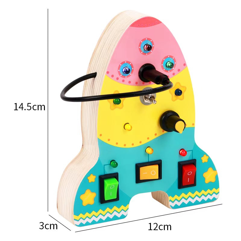 Rocket Light Switch Busy Board