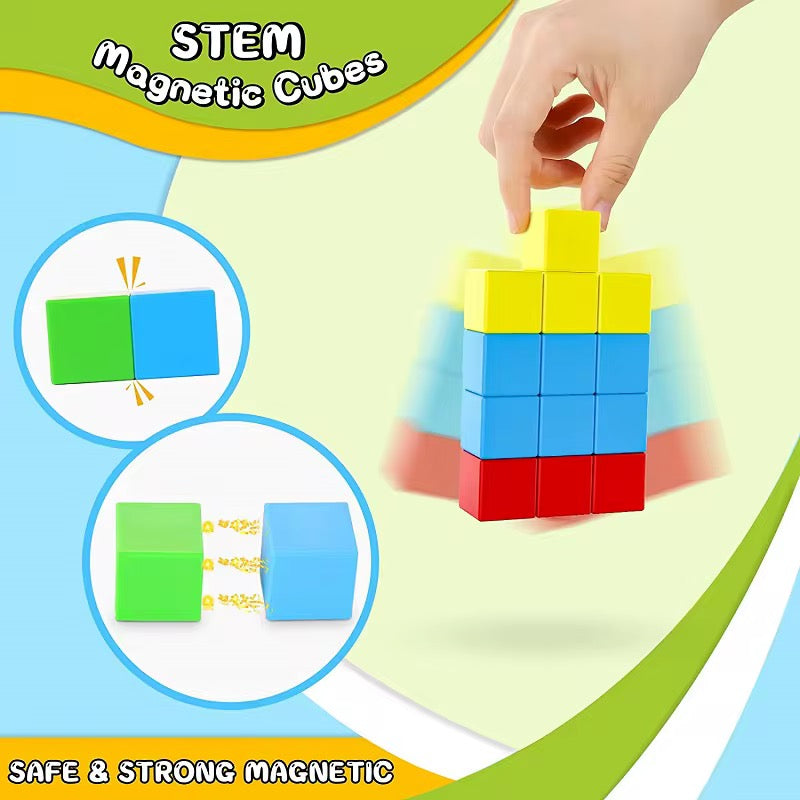 Magnetic blocks colour