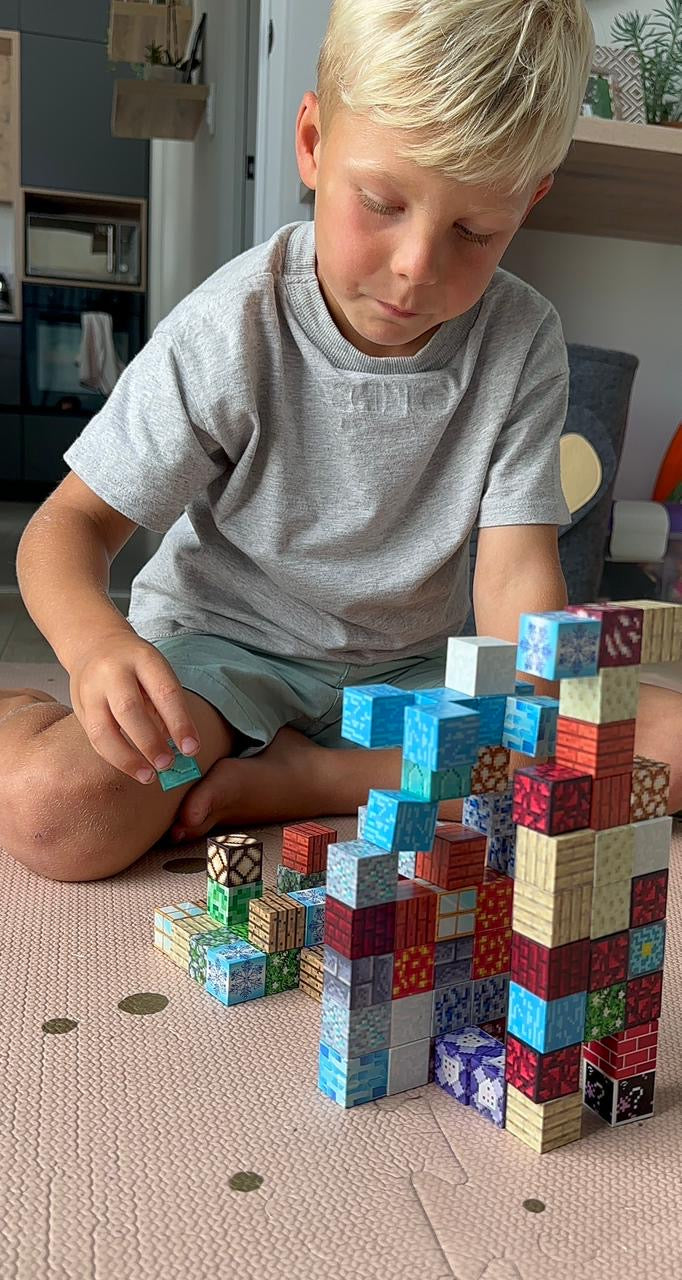 Pixel Magnetic Blocks