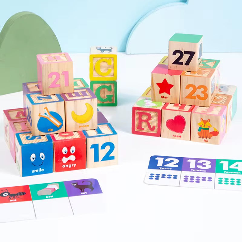 Alphabet Block Matching Game