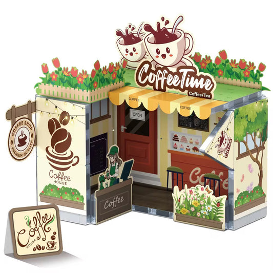 Magnetic Tiles Coffee Shop