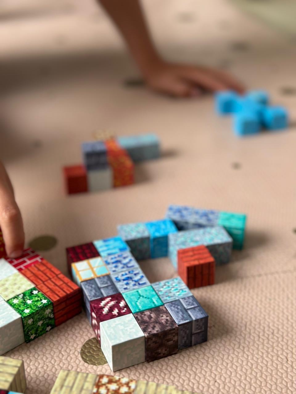 Pixel Magnetic Blocks