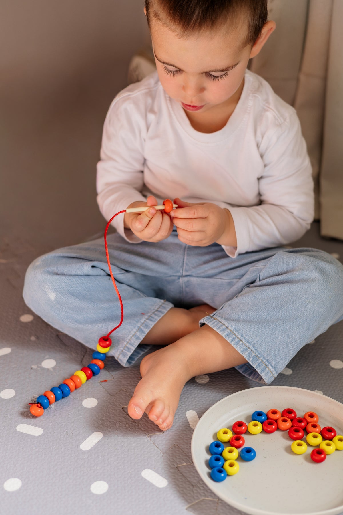 Number & Bead Counting Game