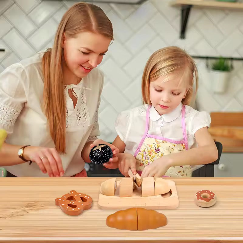 Wooden Bakery Play Set