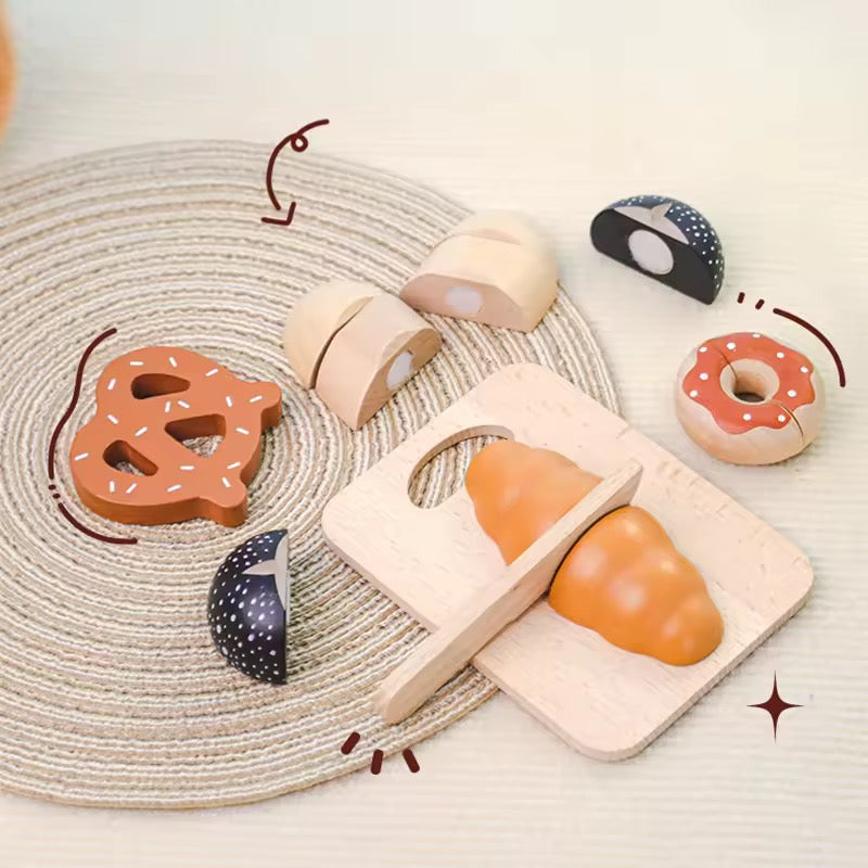 Wooden Bakery Play Set