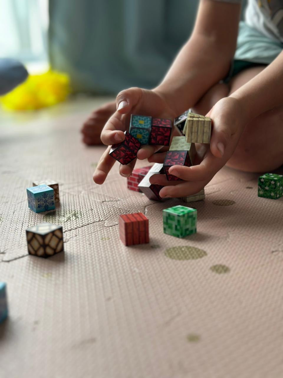 Pixel Magnetic Blocks