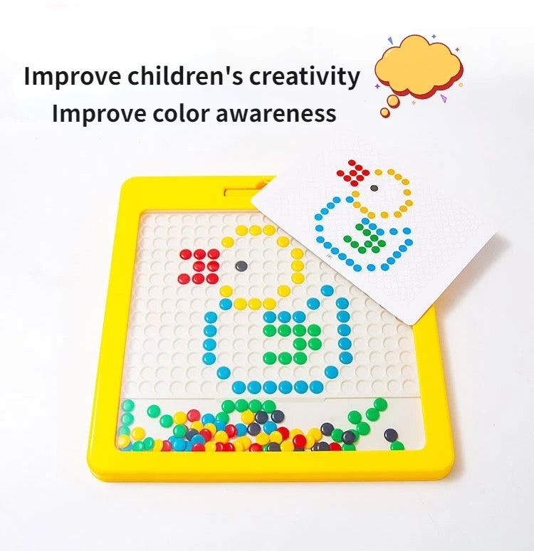 Magnetic bead drawing board