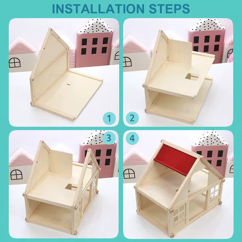 Wooden Dollhouse