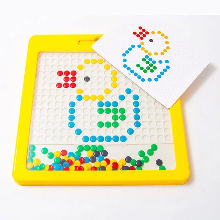 Magnetic bead drawing board