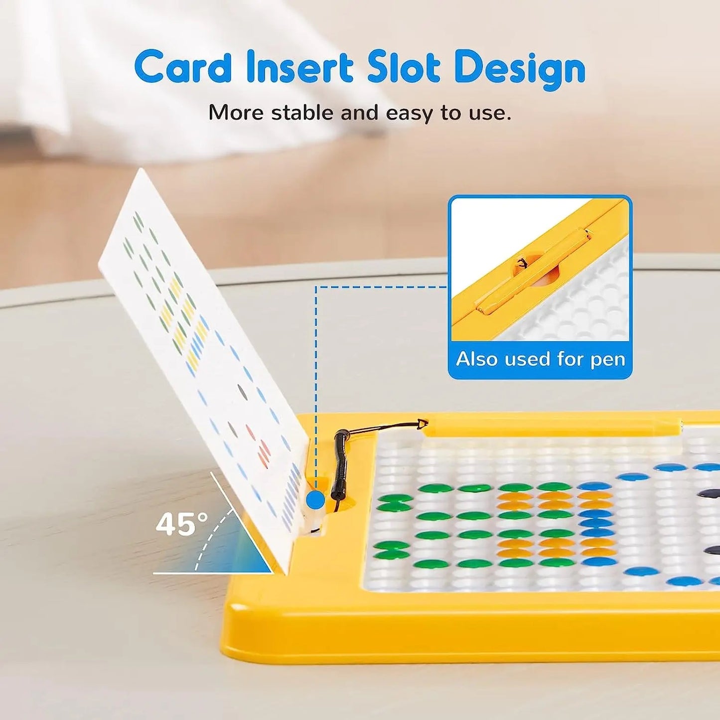 Magnetic bead drawing board