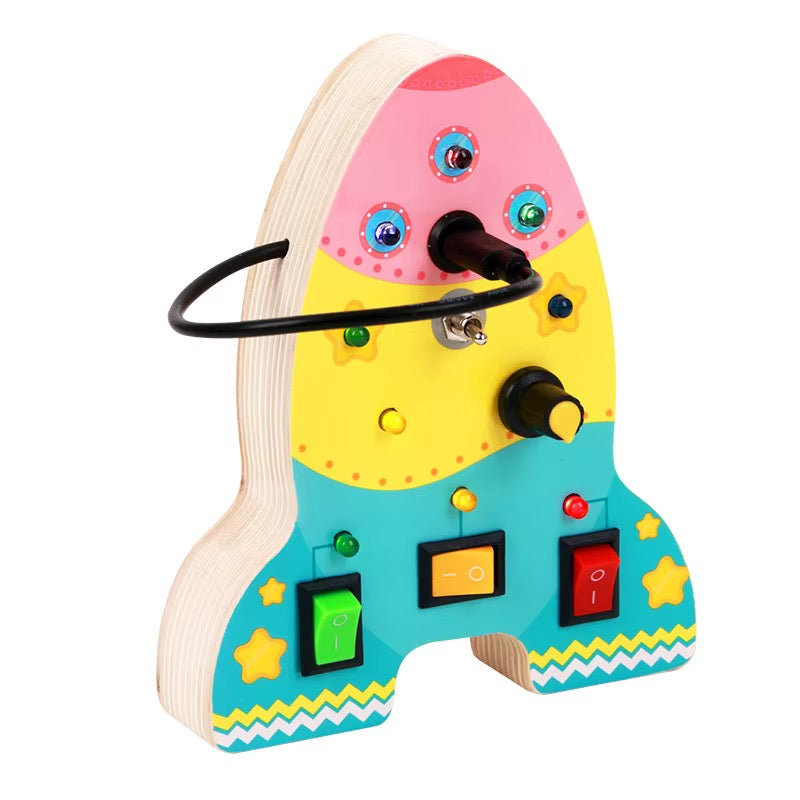 Rocket Light Switch Busy Board