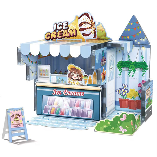 Magnetic Tiles Ice Cream Shop