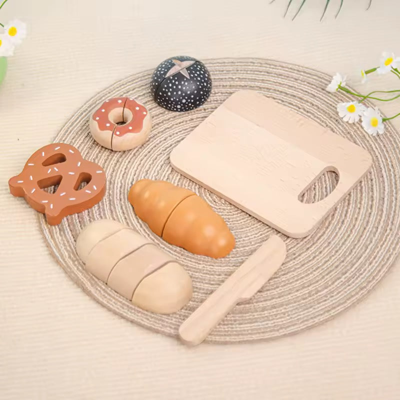 Wooden Bakery Play Set