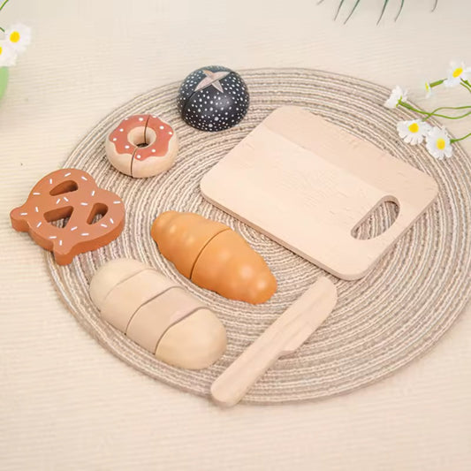 Wooden Bakery Play Set