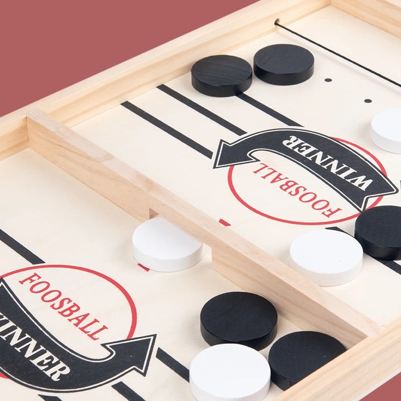 Foosball puck game