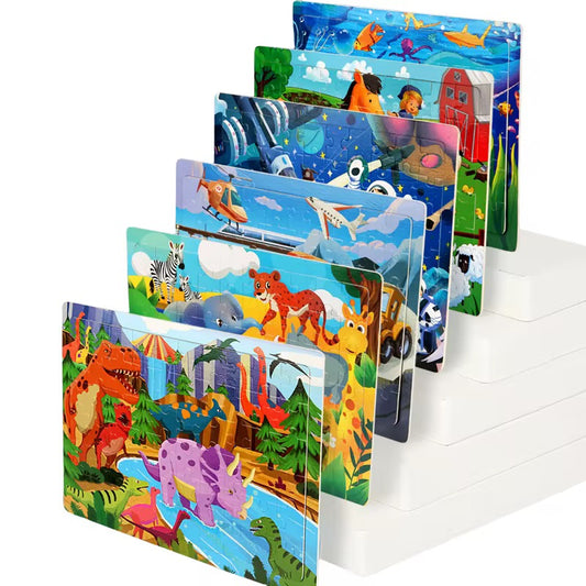 60pc Wooden Puzzle