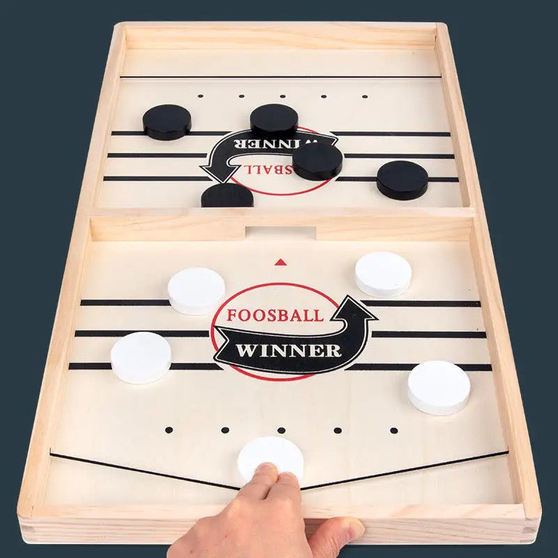 Foosball puck game