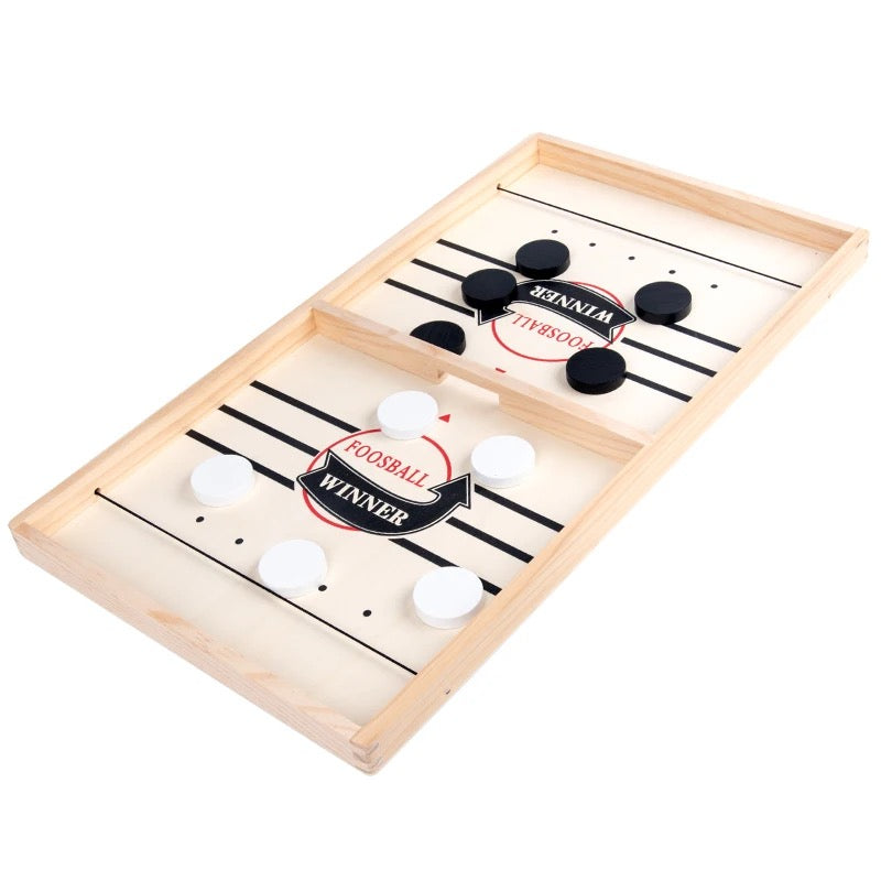 Foosball puck game