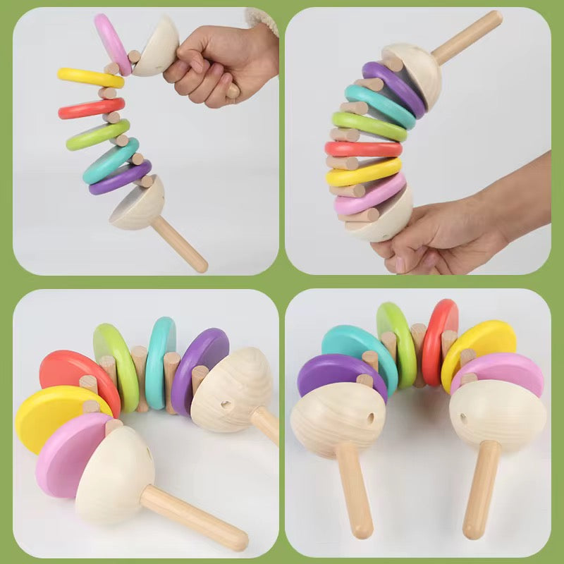 Rainbow Click & Grab Worm