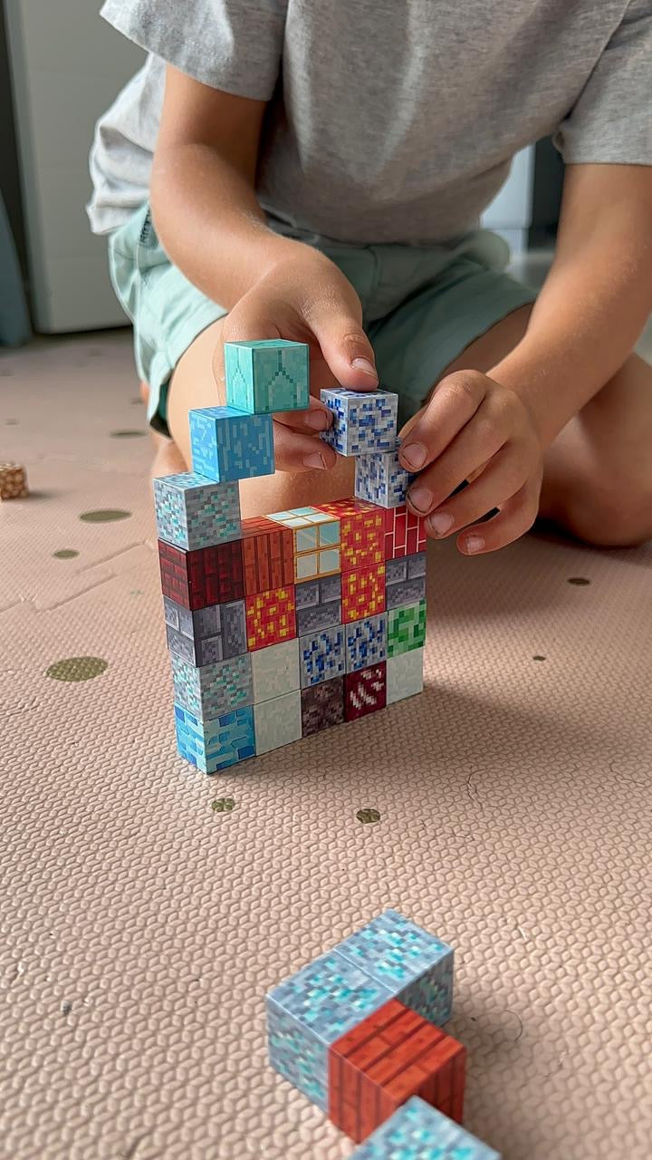 Pixel Magnetic Blocks