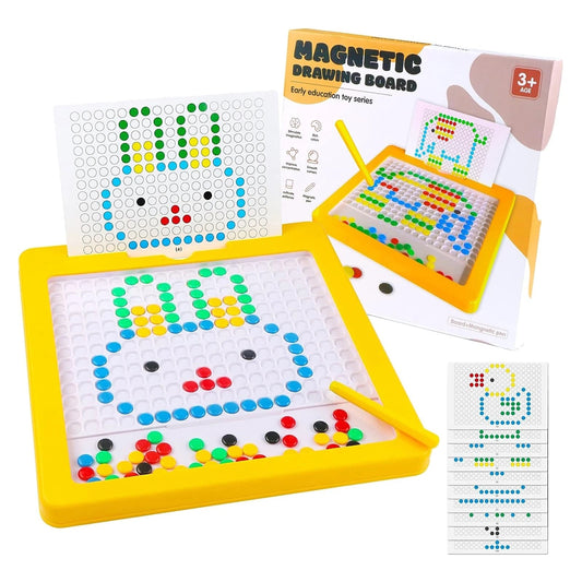 Magnetic bead drawing board