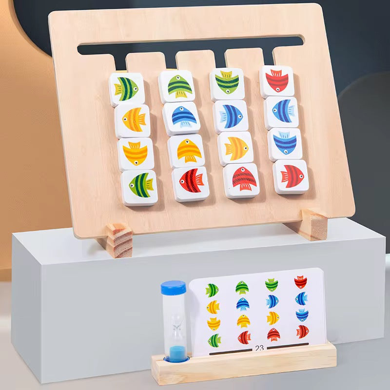 Colour & Fish Slide Matching Game